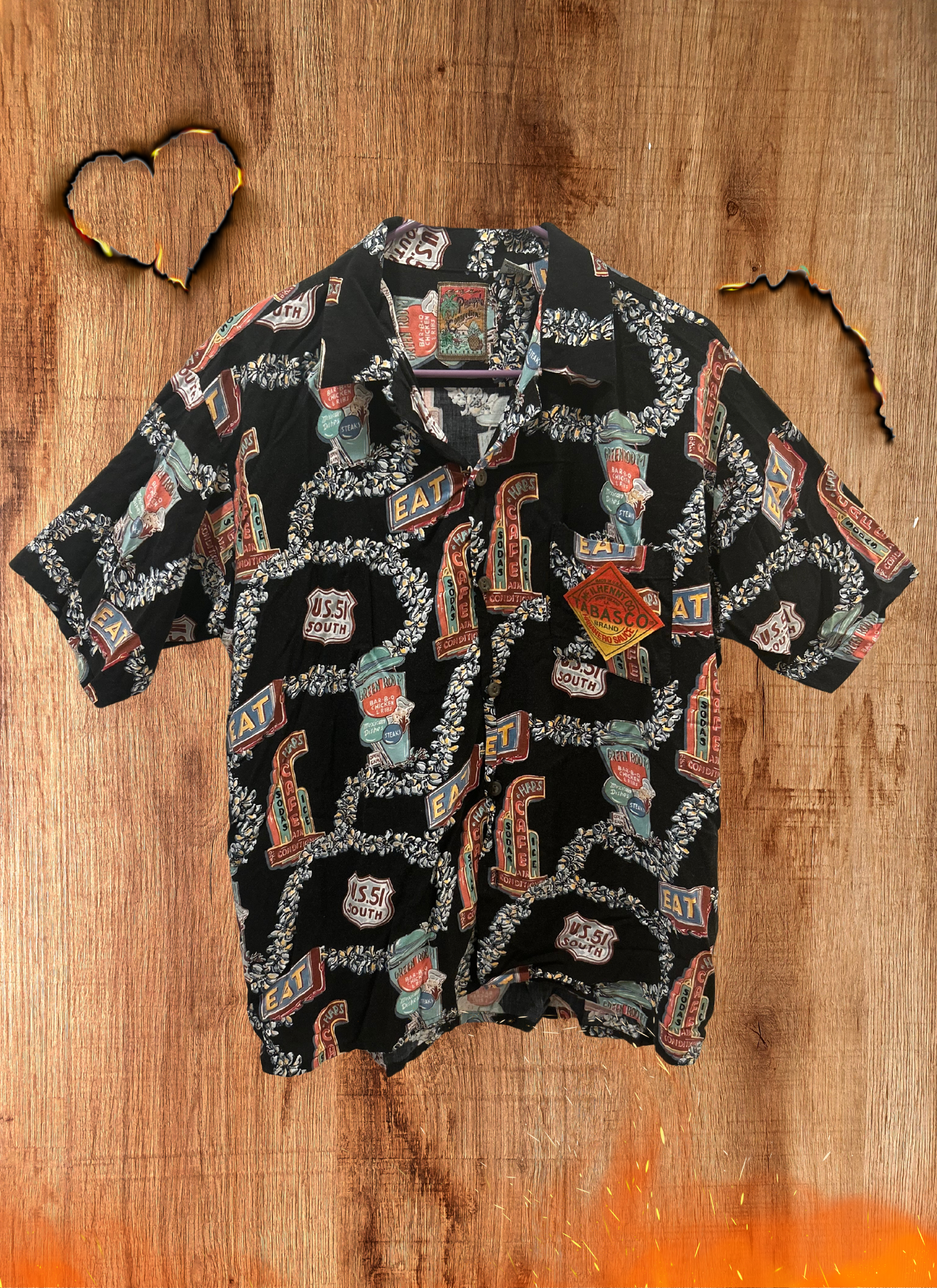 Front of Tabasco Shirt